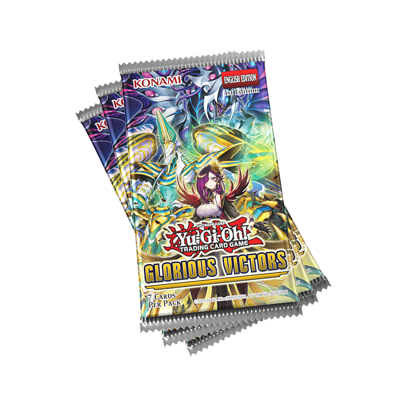 Yu-Gi-Oh - Glorious Victors - Bundle 3 Booster - EN