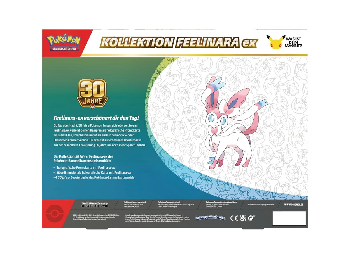 Pokemon 30 Jahre Edition Feelinara-ex