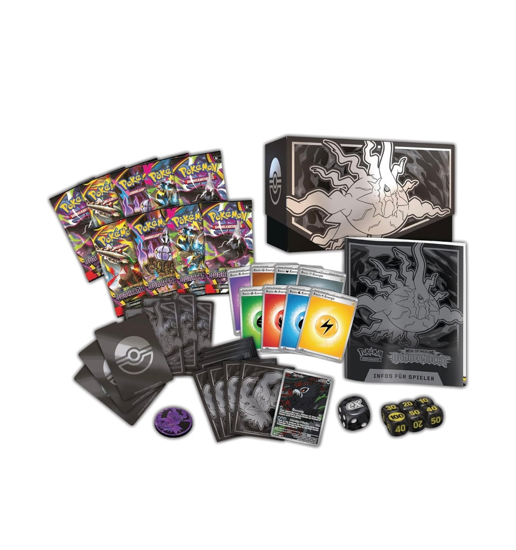 Pokemon Dunkelnacht ME05 - Top Trainer Box - DE