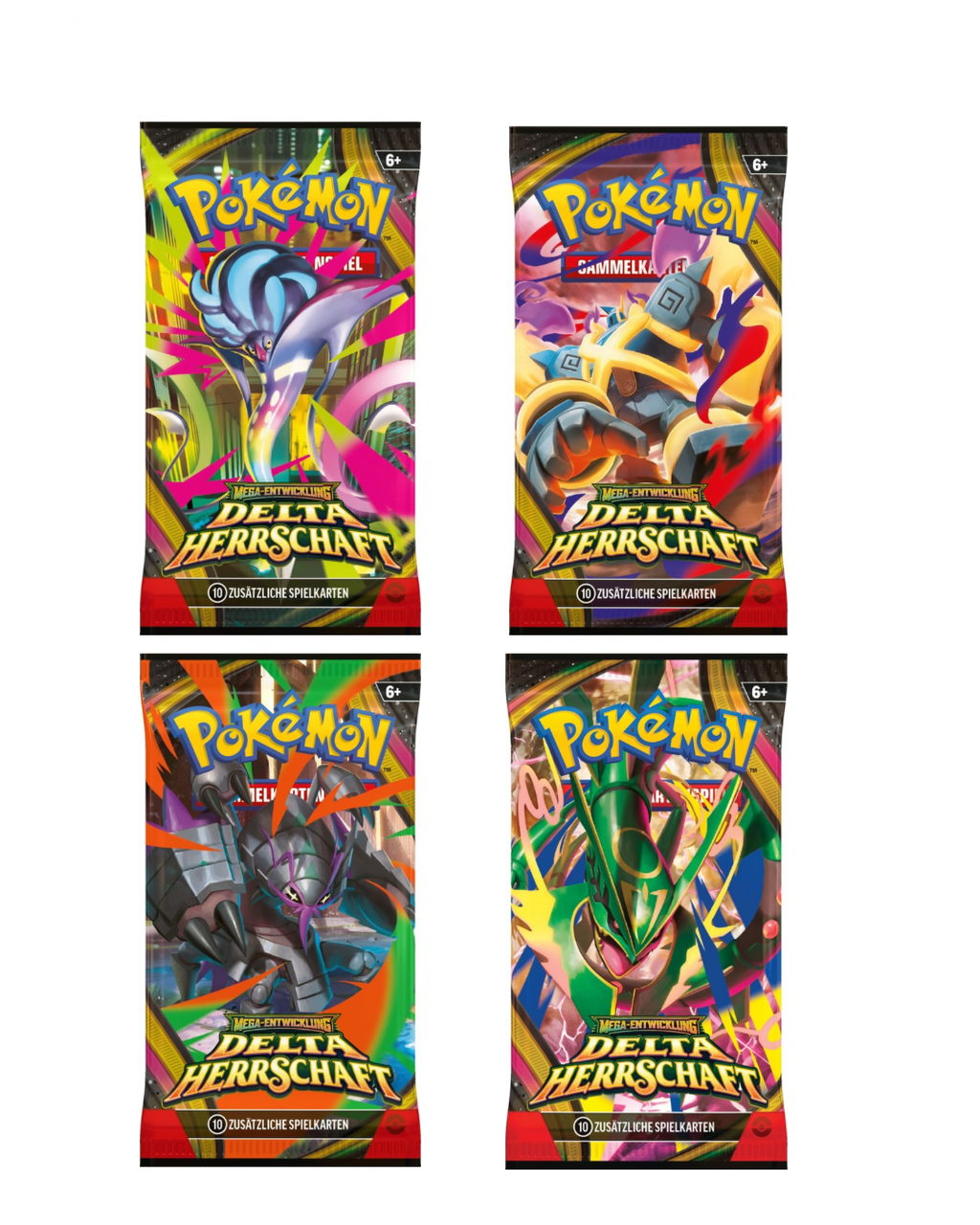Pokemon - ME06 Delta Herrschaft - DE - 4er Bundle