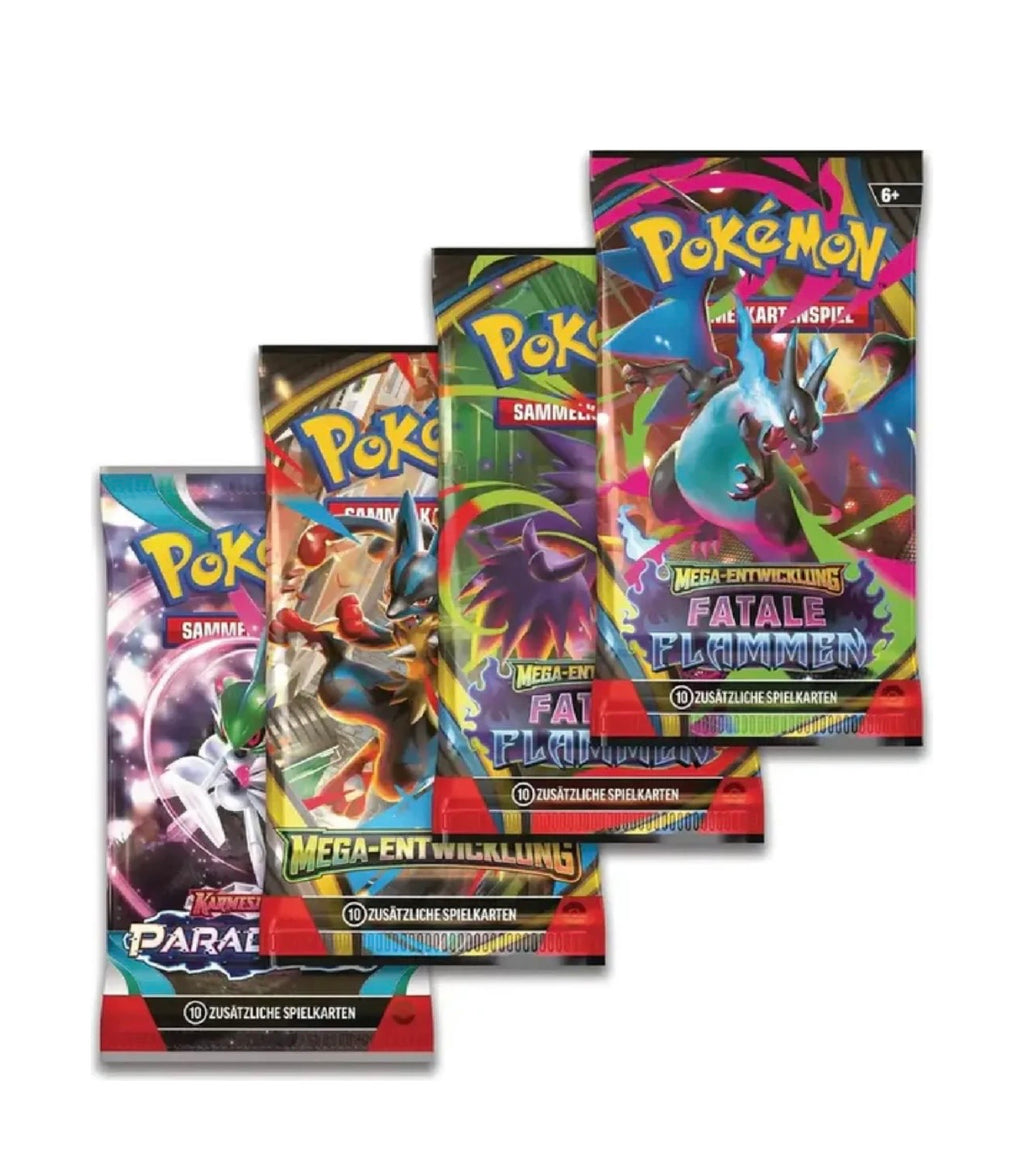 Pokemon Tin-Box 126 - Mega-Glurak X - Deutsch