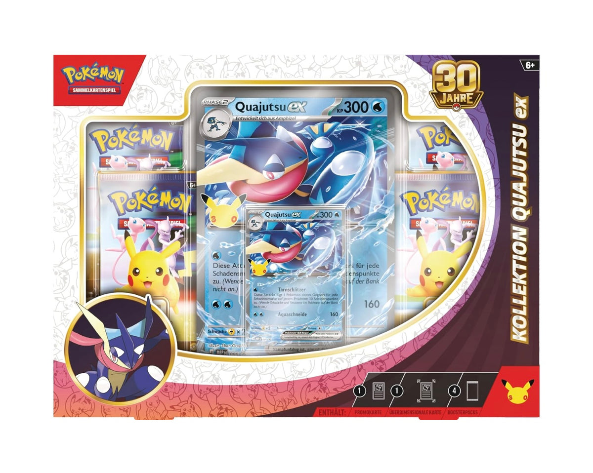 Pokemon 30 Jahre Edition Quajutsu-ex
