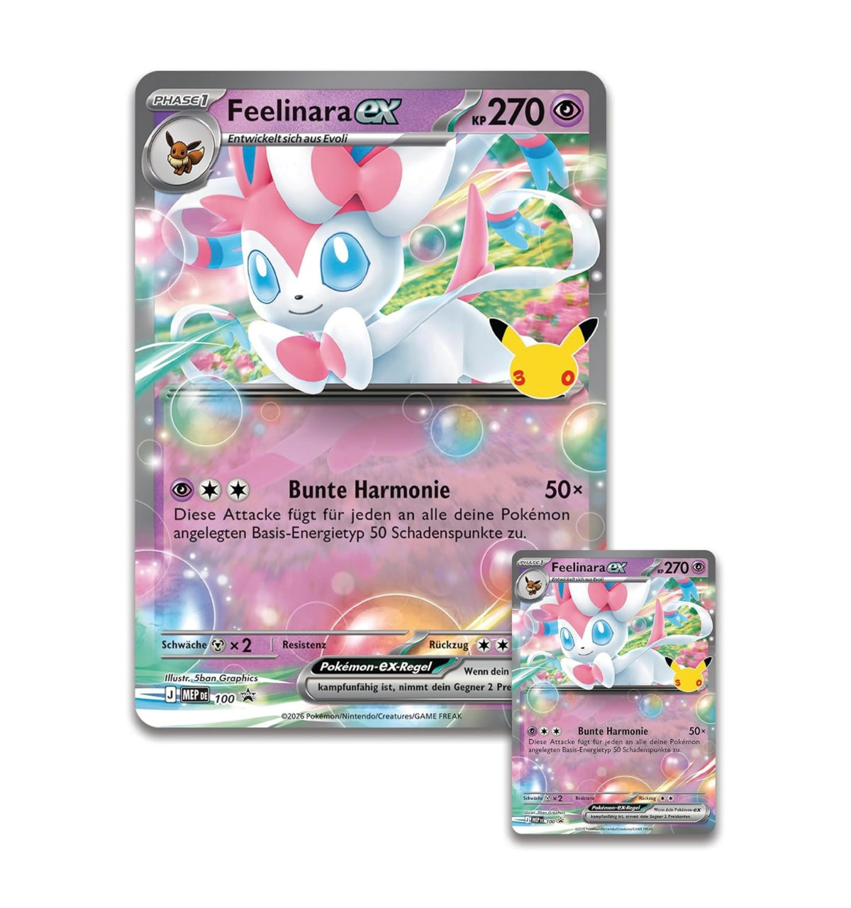 Pokemon 30 Jahre Edition Feelinara-ex