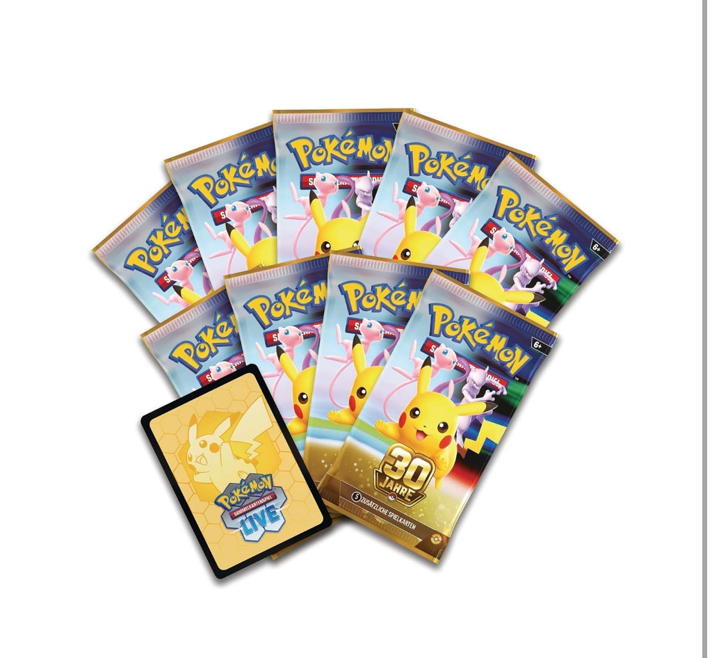 Pokemon 30 Jahre Top-Trainer-Box - Deutsch