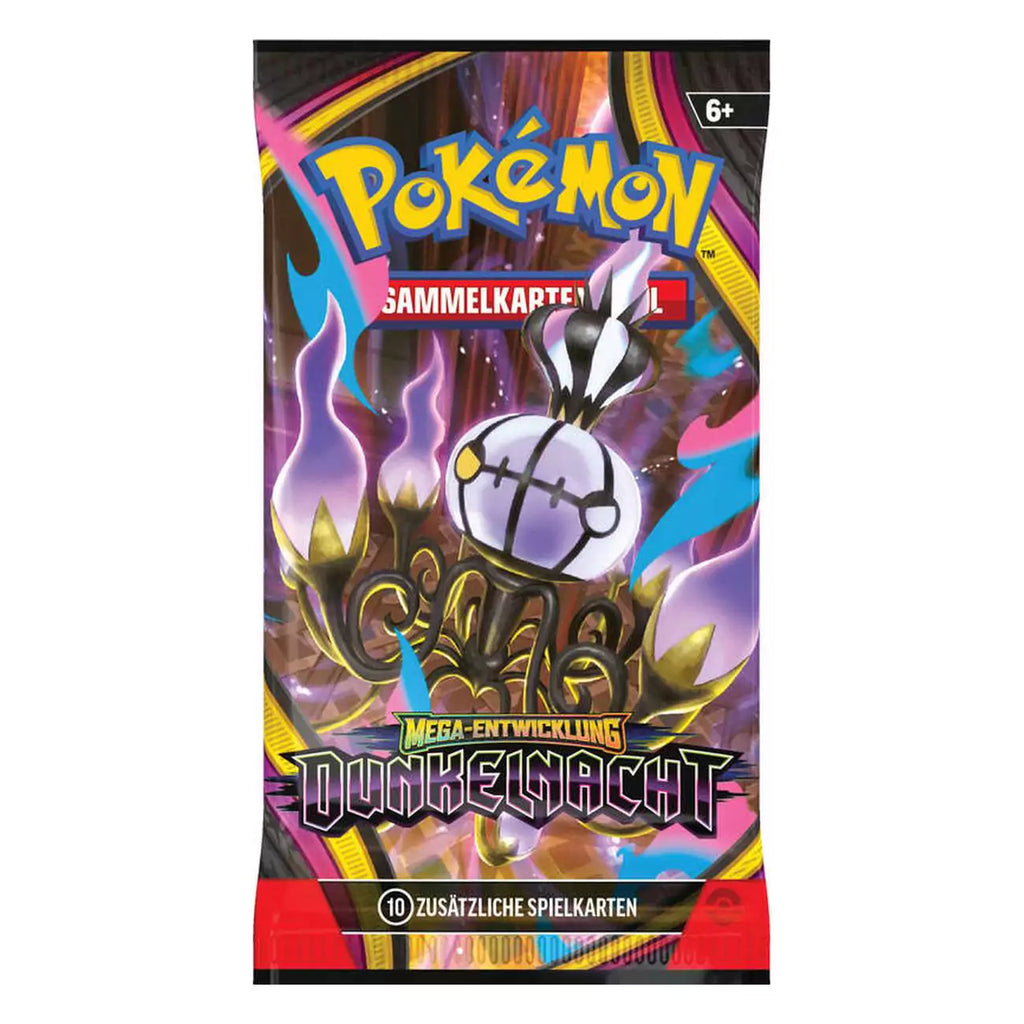 Pokemon Dunkelnacht ME05 - 4 Booster - DE