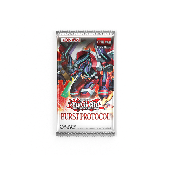 Yu-Gi-Oh TCG – Burst Protocol Booster - Deutsch - Offizielles Konami Sammelkarten