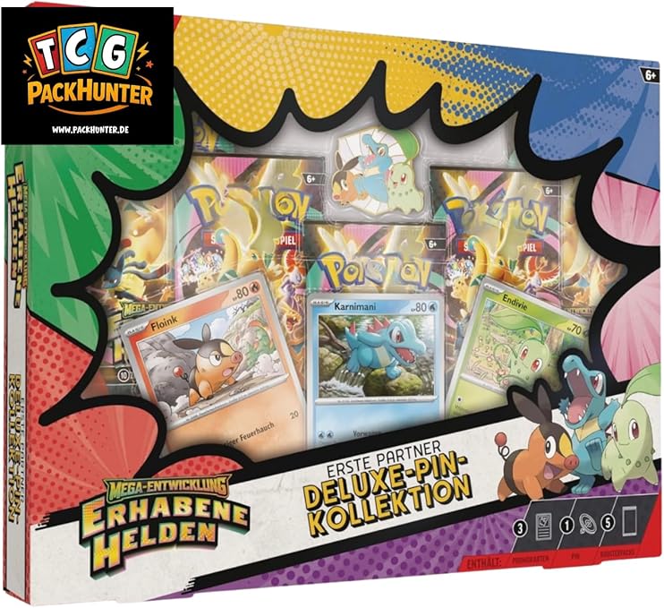 TCG Sammelkarten kaufen pokemon Pokémon Booster Erhabene Helden optimale Ordnung erste Partner Kollektion