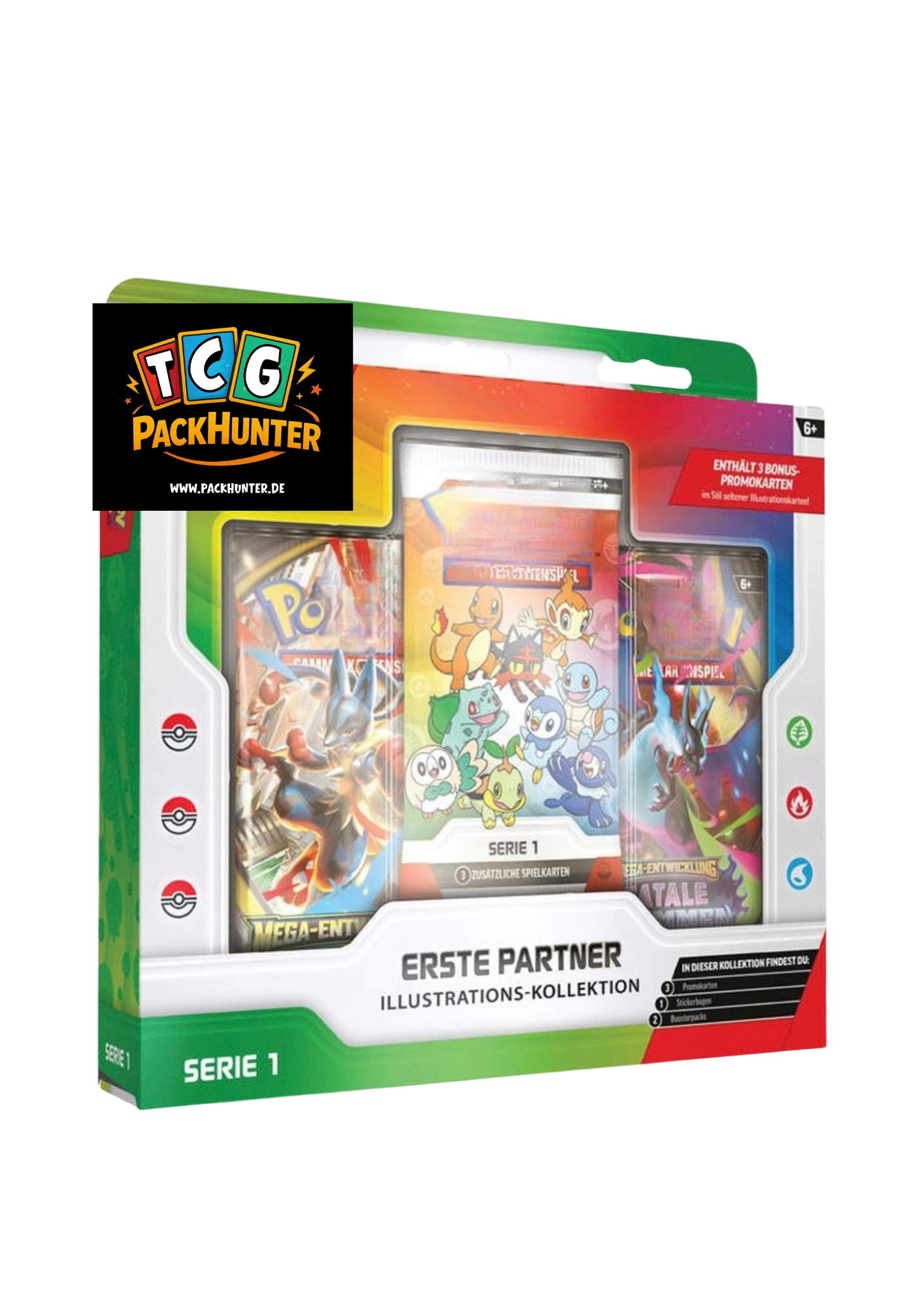 TCG Sammelkarten kaufen pokemon Pokémon Booster Erhabene Helden optimale Ordnung erste Partner Kollektion