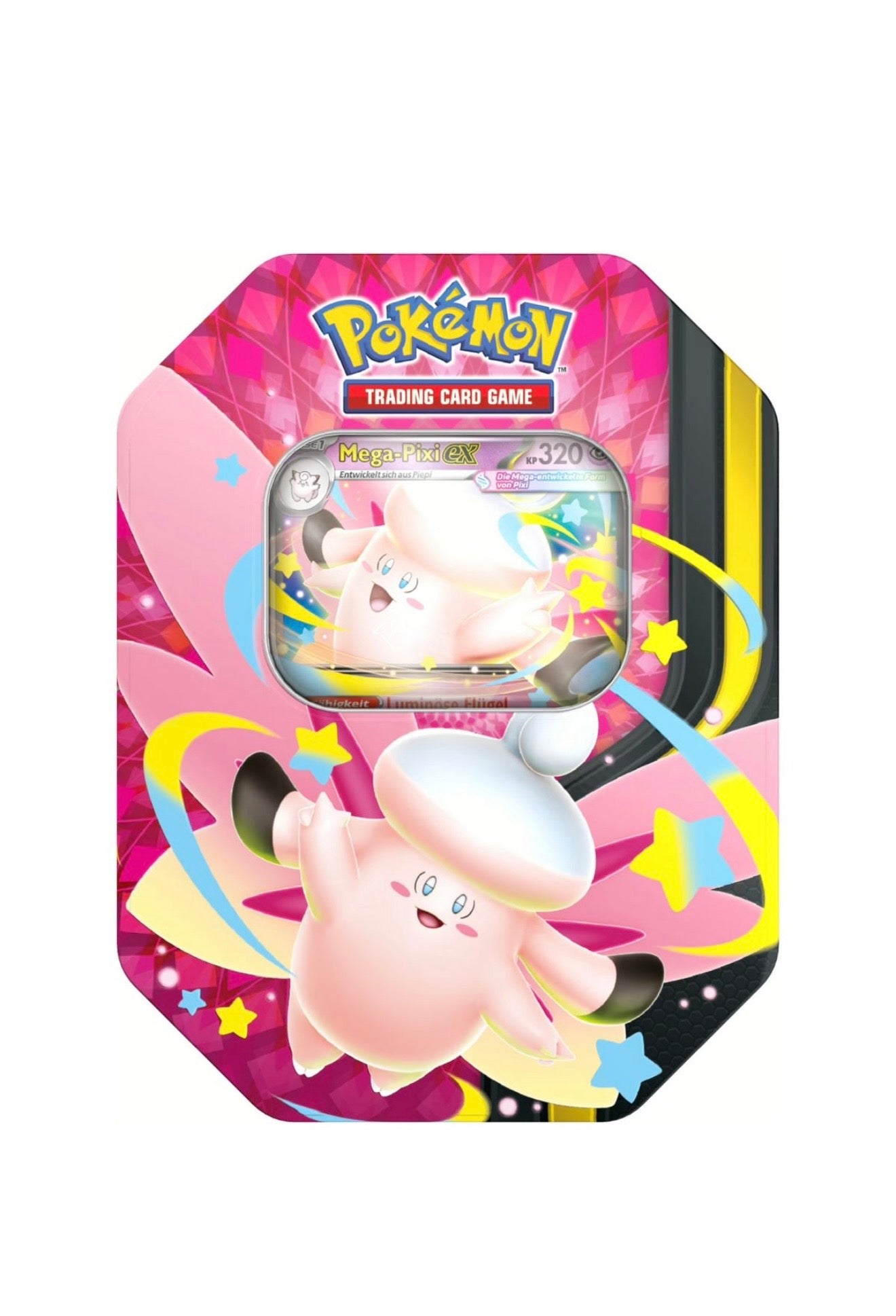 Pokemon Mega Pixi Tin Box - Deutsch