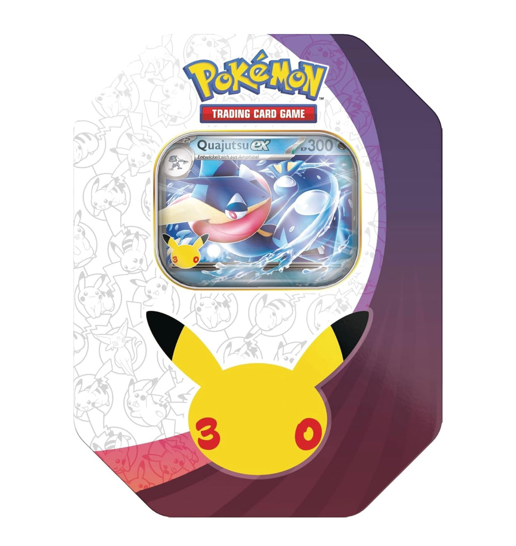 Pokemon Tin-Box 30 Jahre Quajutsu-ex