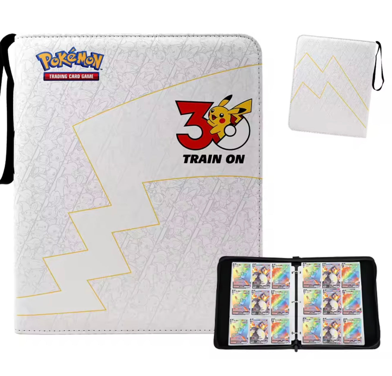 Pokemon 30. Jubiläum TCG - Kunstlederbinder - Sammelordner - Binder