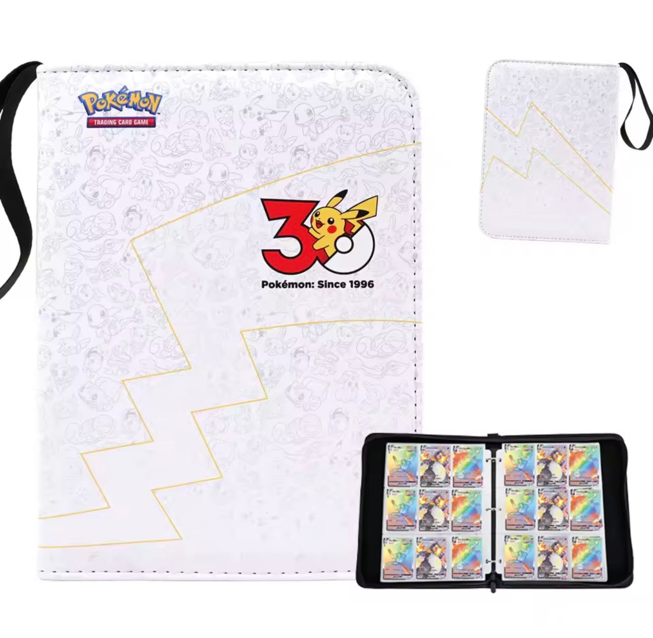 Pokemon 30. Jubiläum TCG - Kunstlederbinder - Sammelordner - Binder