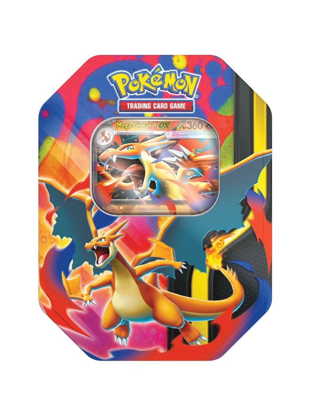 Pokemon Tin-Box 127 - Mega-Glurak Y - Deutsch
