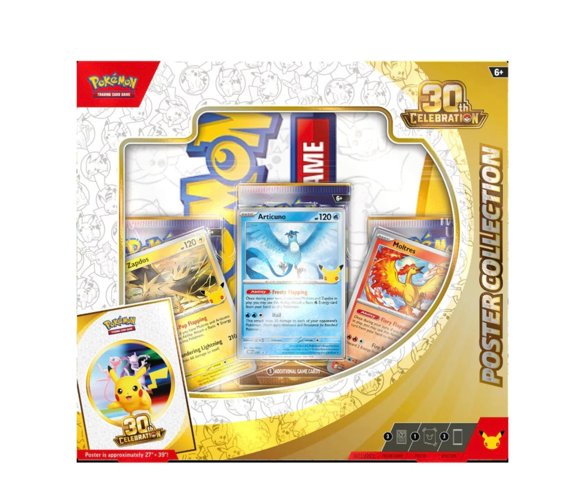 Pokemon Poster Kollektion 30 Jahre Edition