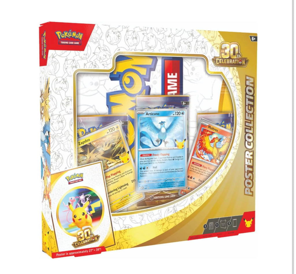 Pokemon Poster Kollektion 30 Jahre Edition