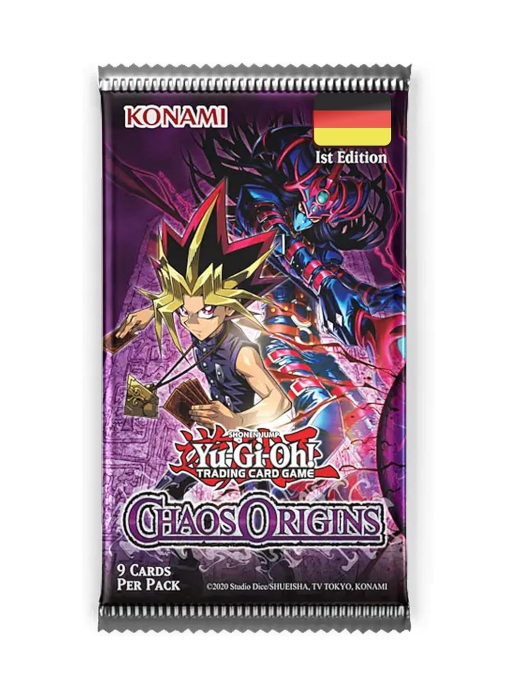 Yu-Gi-Oh – Chaos Origin - 3 Booster - Deutsch