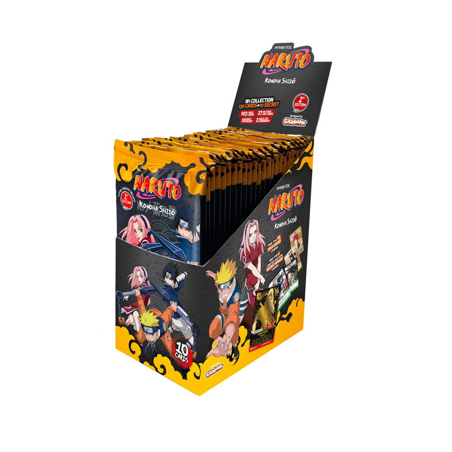 Naruto Konoha Shido - 3 Booster Packs (2.Edition)