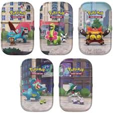 Pokemon Illumina City Mini Tin - 1Stück - Deutsch