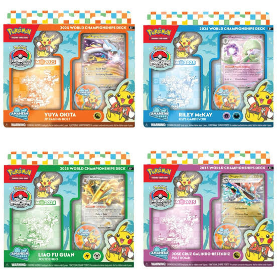 Pokémon 2025 Weltmeisterschaftsdeck DE