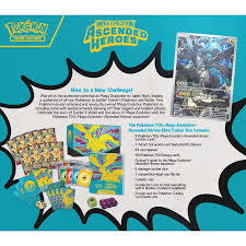 Pokémon Elite Trainer Box Mega Evolution - Exalted Heroes - German - & PackHunter Toploader - Collectible Card Game