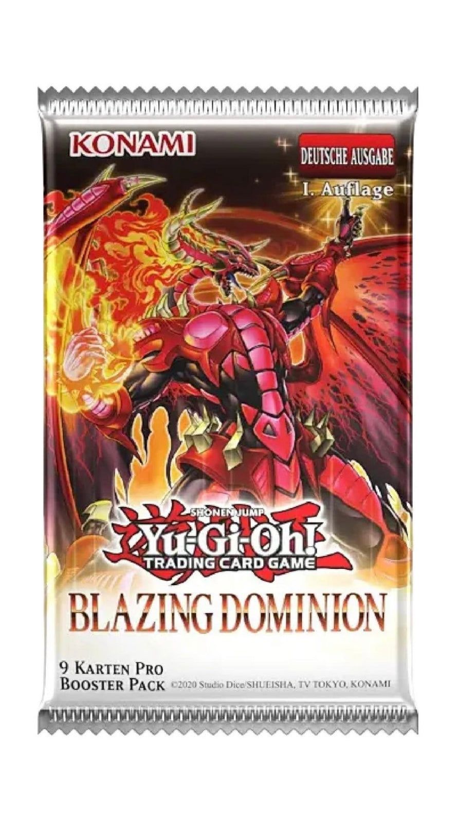 Yu-Gi-Oh! Blazing Dominion - Deutsch - 3 Booster Bundle