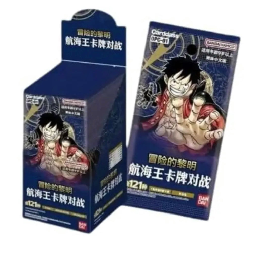 One Piece TCG - Romance Dawn - OP01 - 2 Booster - Chinesisch